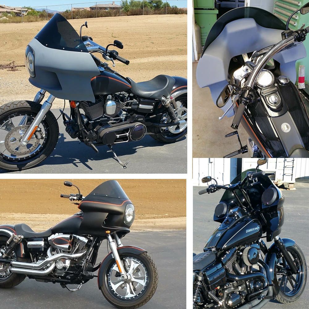 RWD FXRTスタイル　フェアリングキット　ダイナ、FXR-03