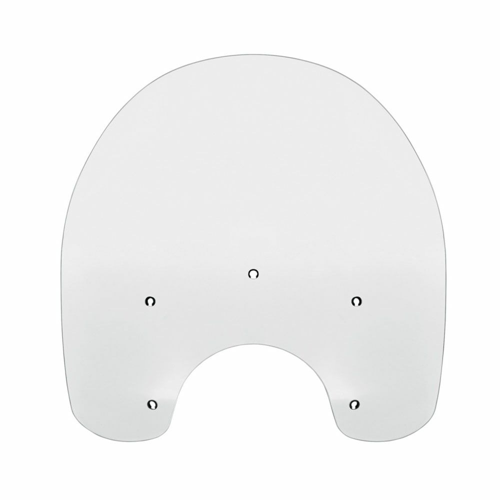 Memphis Shade ノスタルジック・デタッチャブル・キングサイズ・ウインドシールド用 交換シールド　15インチ　クリア-01