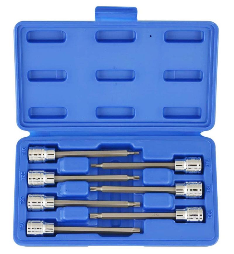 ロング TORX BIT(タンパープルーフ)ソケット 7個セット-01