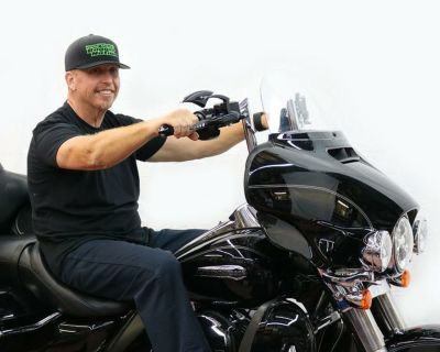 PAUL YAFFE 14インチ モンキーバガーバー ブラック |ハーレーパーツ