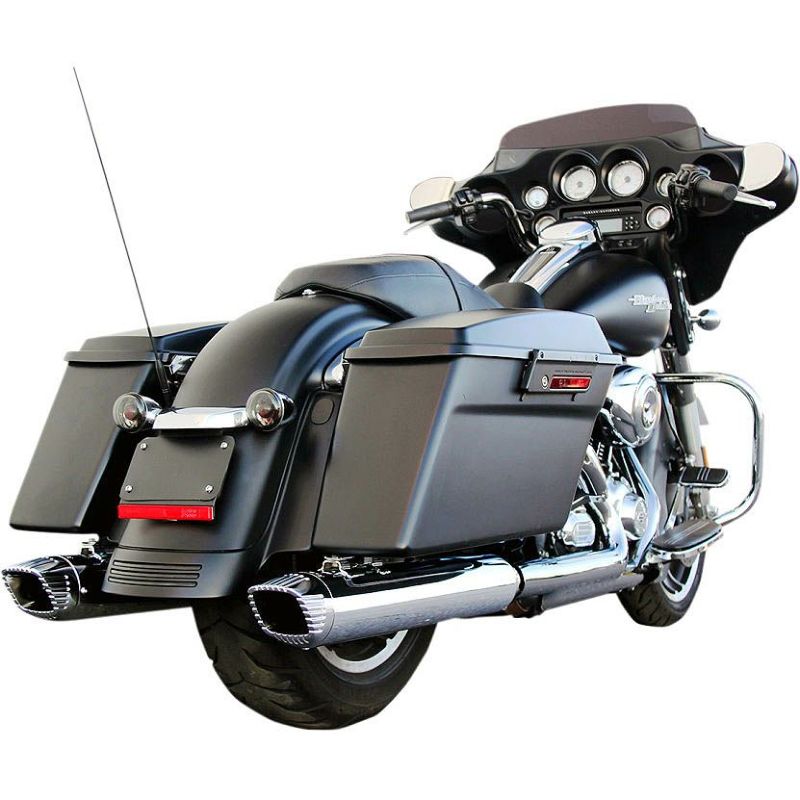 firebrand Baritone 4インチ　スリップオンマフラー　クローム-01