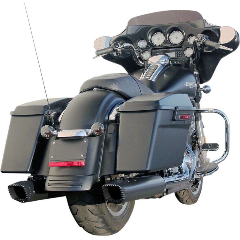 firebrand Baritone 4インチ　スリップオンマフラー　ブラック-01