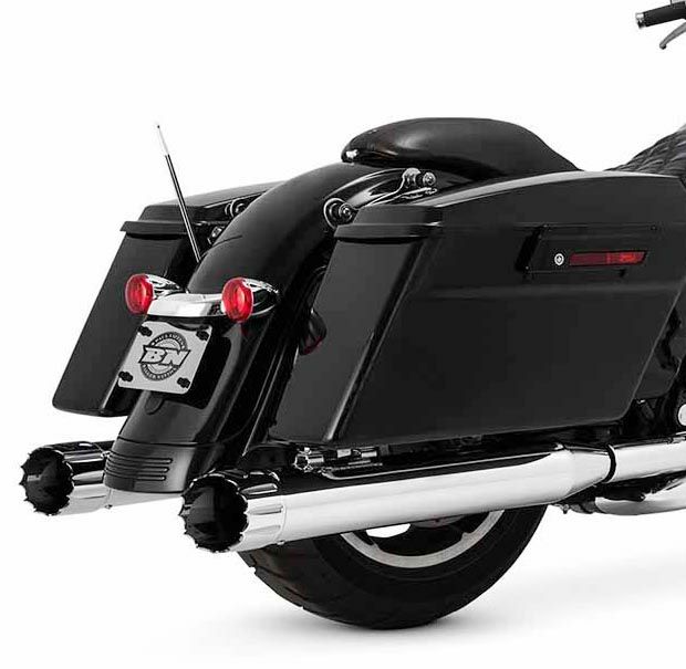 Paul Yaffe's CULT45 Yafterburner スリップオンマフラー　クローム-03