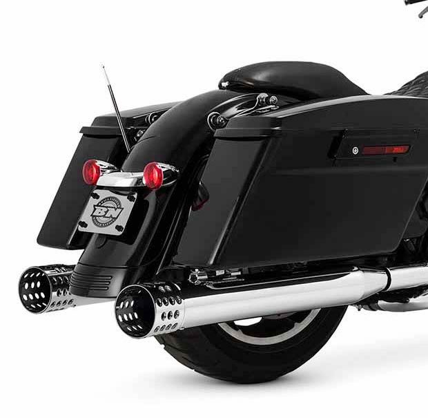 Paul Yaffe's CULT45 Holy Moly スリップオンマフラー　クローム-03