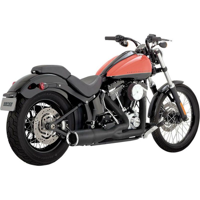 Vance&Hines HI-OUTPUT 2in1 ショート ブラック-01