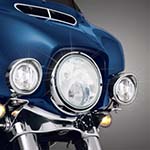 Big Bike Parts 3.5インチ　ドライビングライトキット　クローム