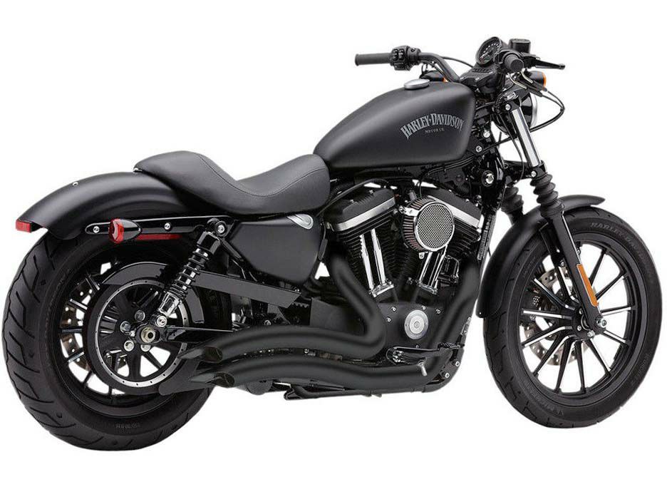 COBRA SPEEDSTER ショートスウィープ エキゾースト ブラック 2014以降スポーツスター-01