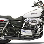 バッサーニ(Bassani) Road Rage 2-INTO-1 ショート ブラック スポーツスター