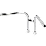 【SALE】Biltwell RE-Bar ハンドル クローム ディンプル無し