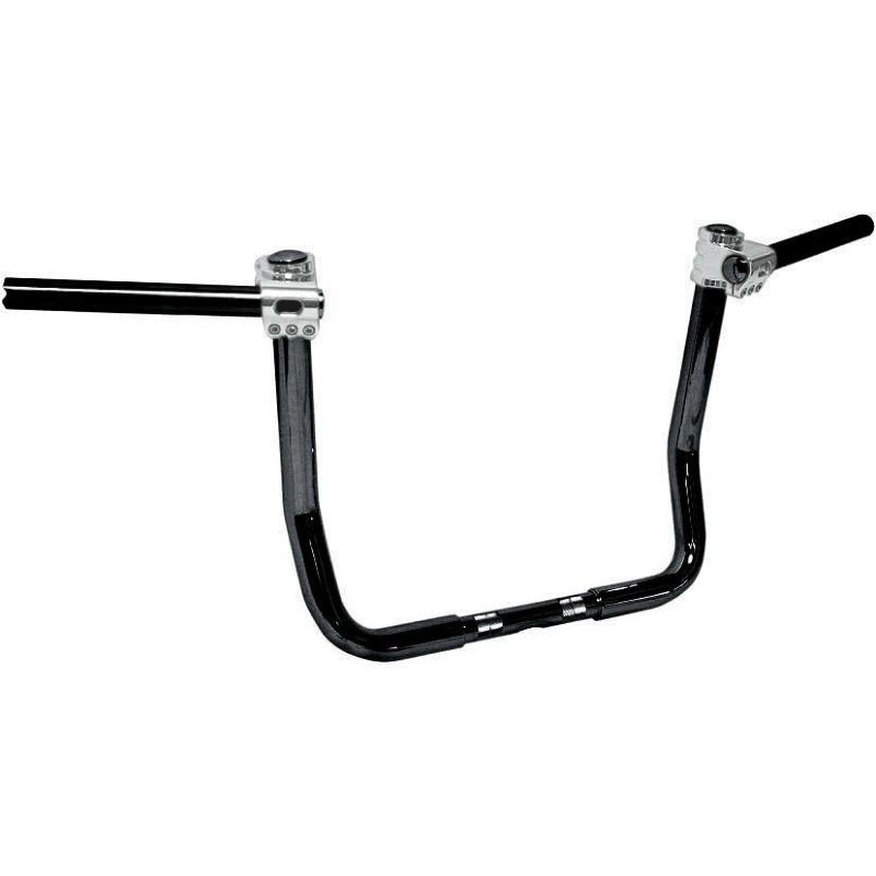 Klock Werks 1.25インチ クリップハンガーハンドル　10インチ　ブラック/クローム-01