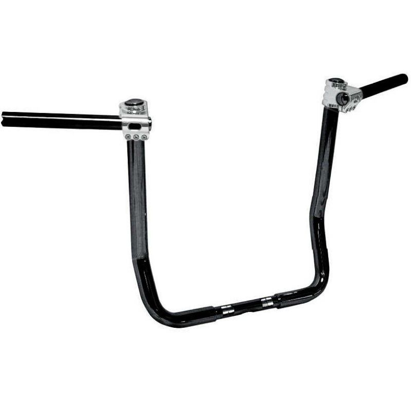 Klock Werks 1.25インチ クリップハンガーハンドル　14インチ　ブラック/クローム-01