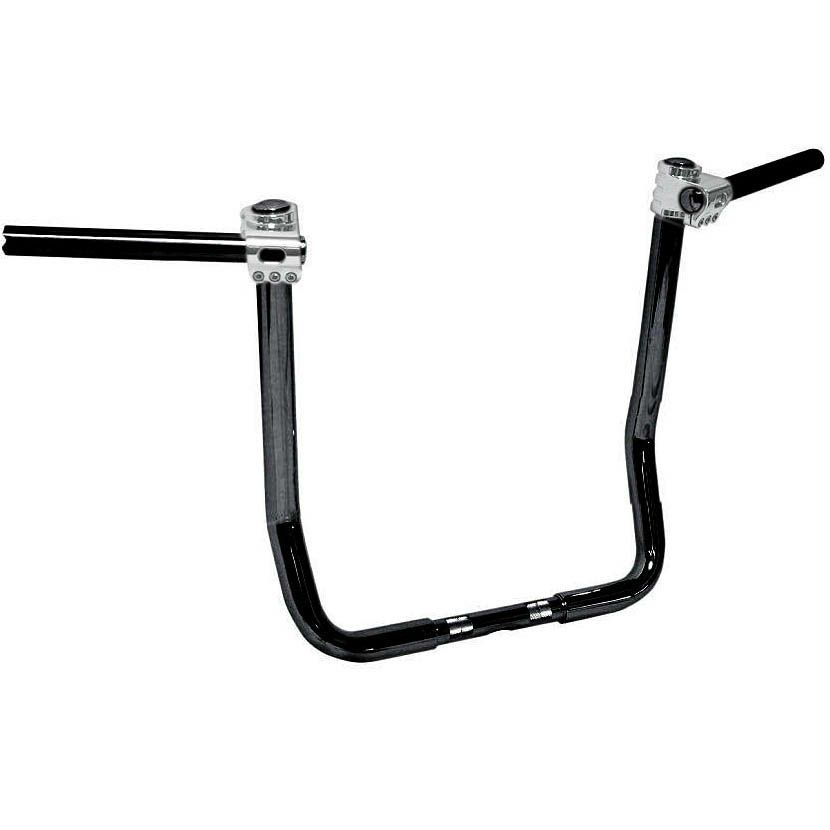 Klock Werks 1.25インチ クリップハンガーハンドル　14インチ　ブラック/クローム-01