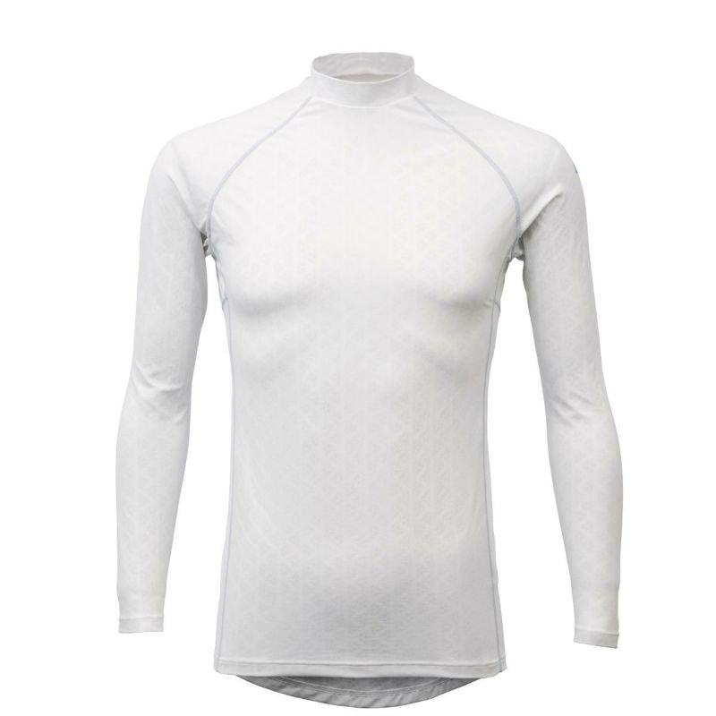 FREEZETECH 冷却インナーシャツ長袖　ローネック　ホワイト-01
