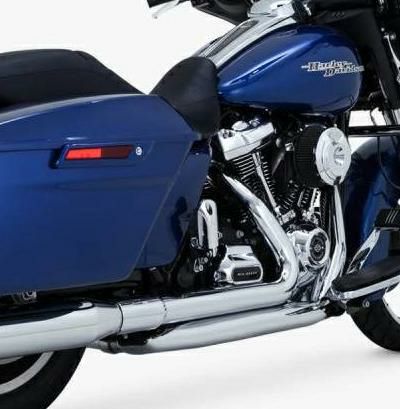 バンス＆ハインズ （VANCE&HINES） DRESSER DUALS エキパイ（触媒なし 