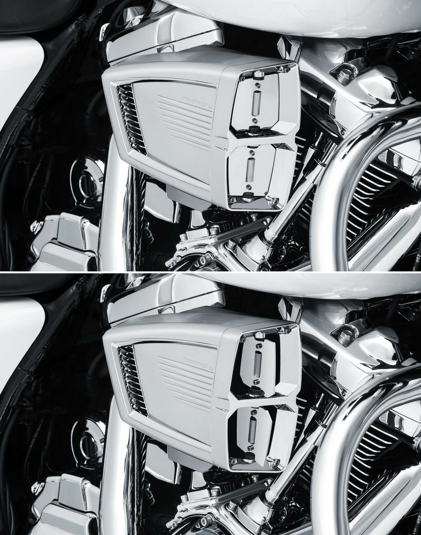 Kuryakyn ハイパーチャージャー ES　エアクリーナー　クローム-02