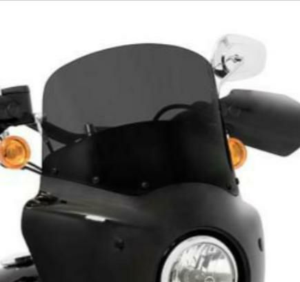 メンフィスシェード ロードウォリアー用ウインドシールド　ダークスモーク 11インチ-04