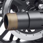 3.25インチ ストリートキャノンマフラー用　エンドキャップ　ブロンズ
