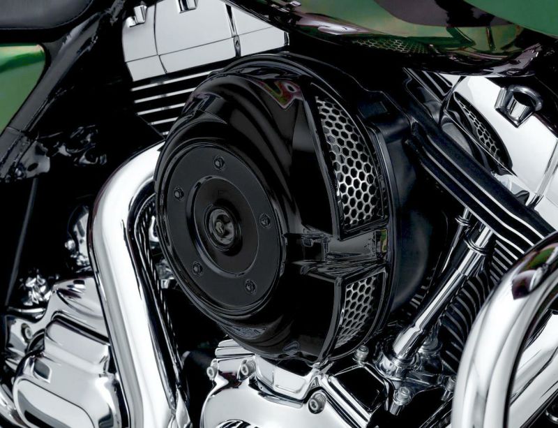 Kuryakyn Quantum エアクリーナーカバー　ブラック-02