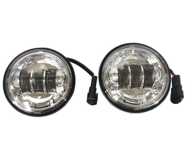 WMW LED補助ライト 4インチ　クローム-01