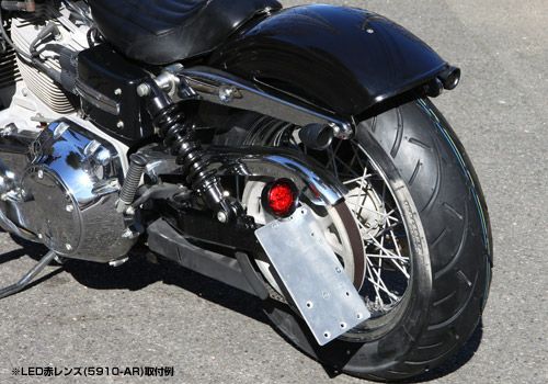 EASY RIDERS サイドナンバー用テールライトKIT (フレアテールブラック)-03