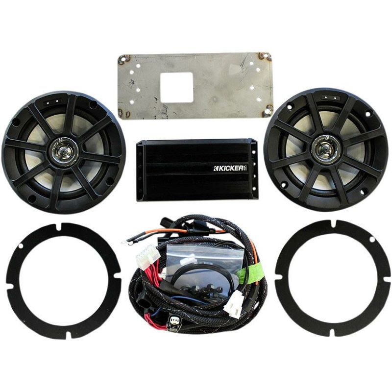 KICKER フェアリング オーディオキット 2014～2018FLHT、FLHX-01