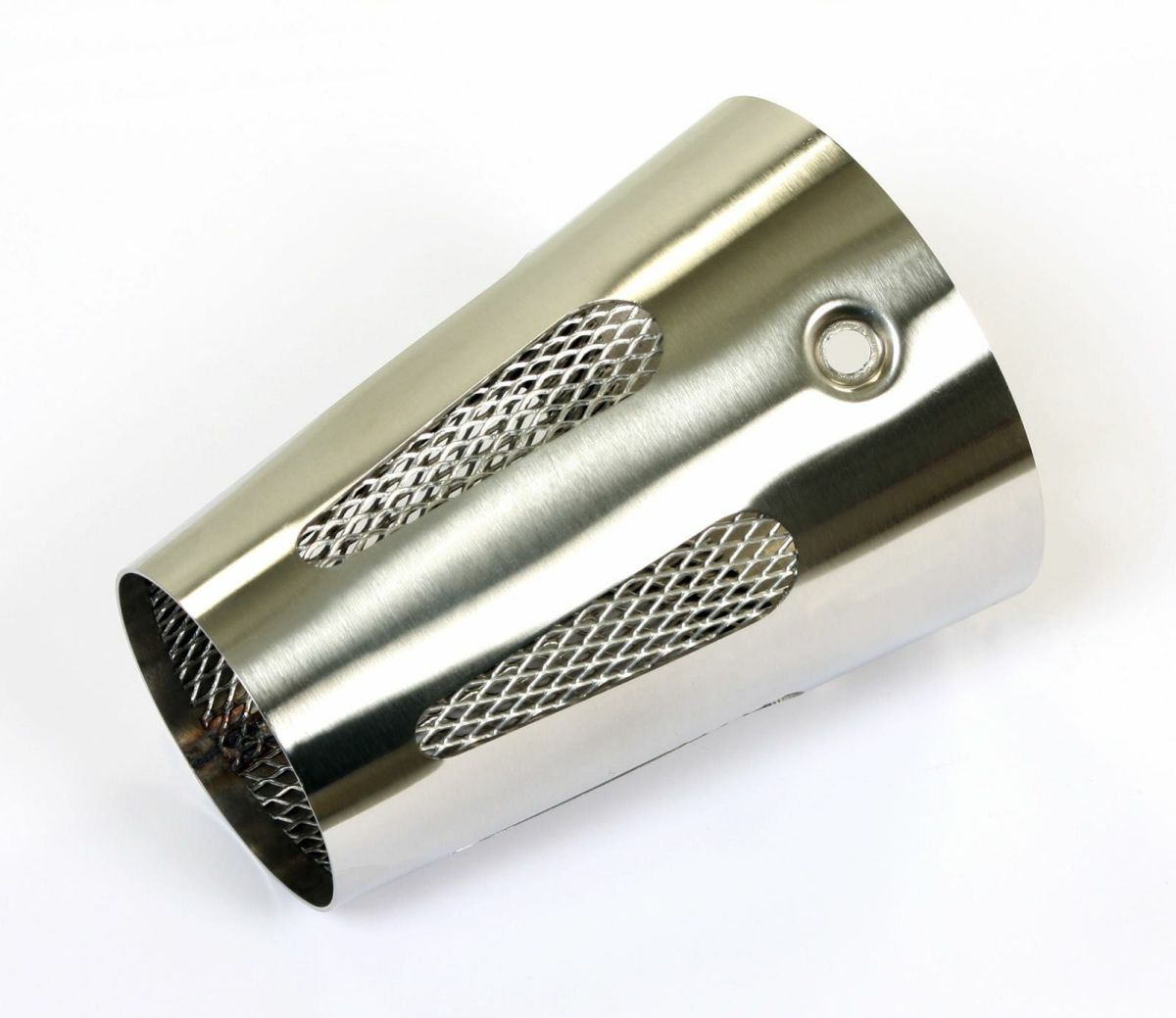 RED THUNDER EXHAUST グリッドエンドキャップ　サテン-01