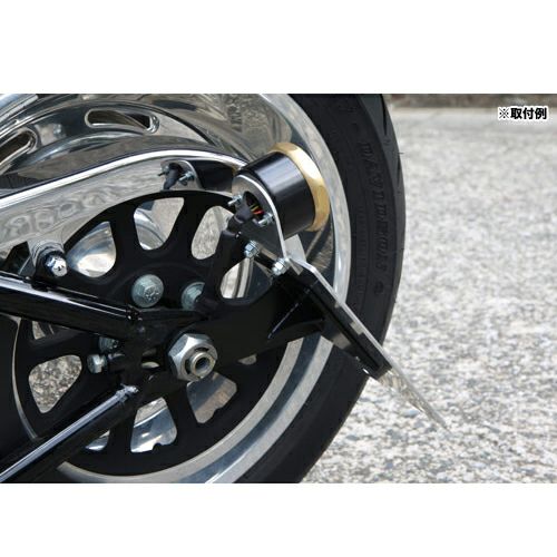 EASY RIDERS サイドマウントナンバーブラケットKIT 08～ソフテイル200mmタイヤ、07～ダイナ 縦横共用-02