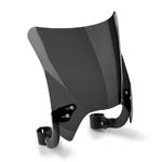 ナショナルサイクル MOHAWK・ウインドシールド　ダークスモーク　ブラックカーブアーム-01