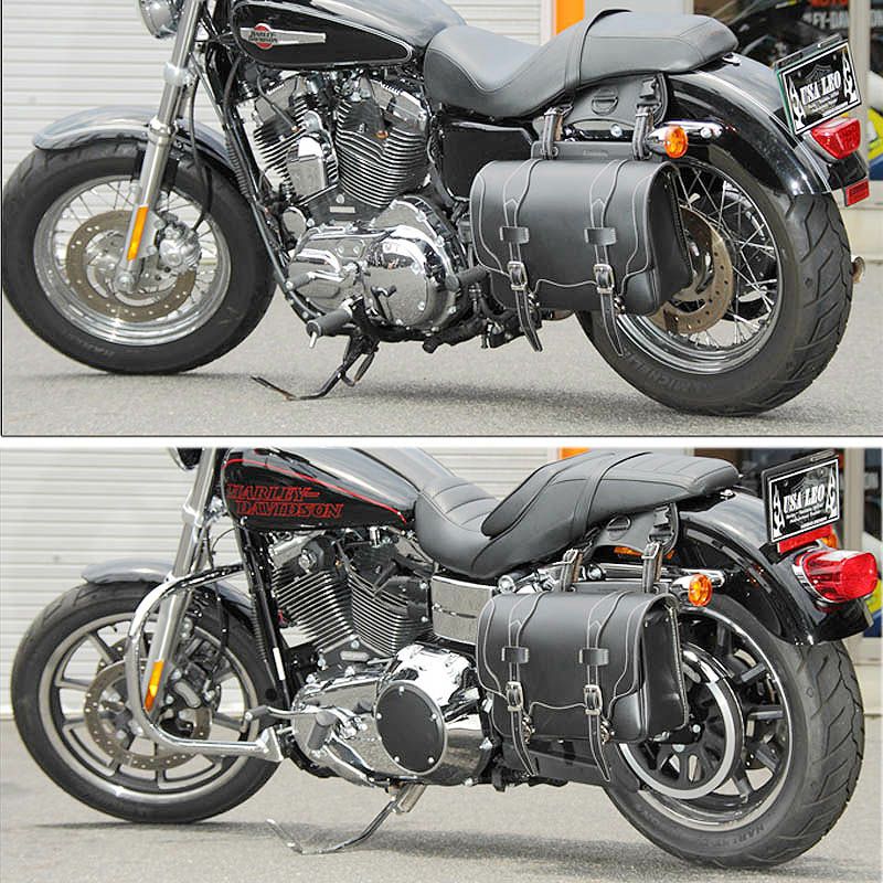 デグナー(DEGNER) レザーサドルバッグ　ブラック-01