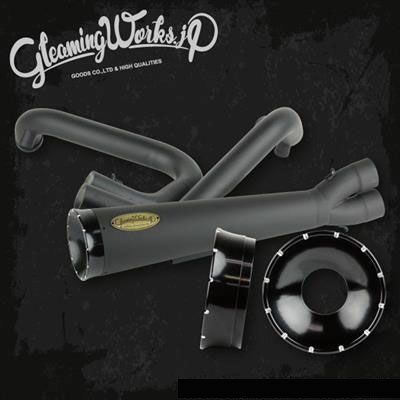 GLEAMING WORKS　SUS　バリトンマフラー2in1 コントラスト-01