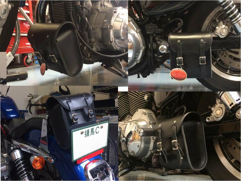 La Rosa Design　本革シーシーバーバッグ　ブラック-03