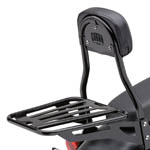 COBRA ハーレー用ラゲッジラック (シーシーバーマウント) ブラック