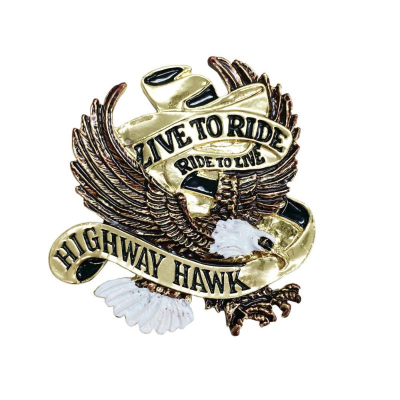 Highway Hawk Live To Rideエンブレム　ラージ-01