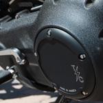 スラッシンサプライ(THRASHIN SUPPLY) ビレットダービーカバー Dished ブラック