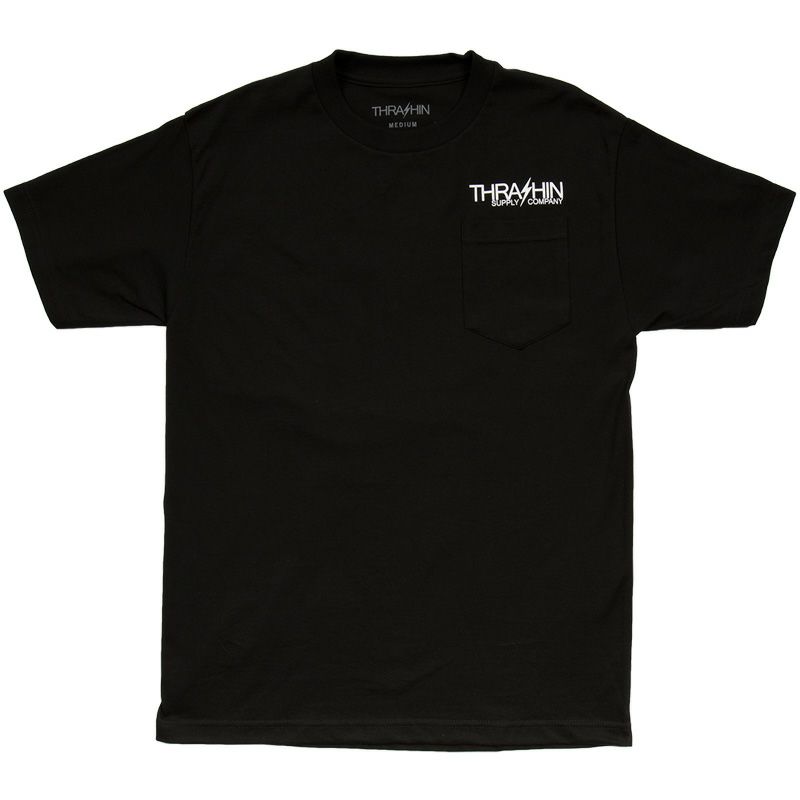 Thrashin Supply　Tシャツ　「Wheelie」-01