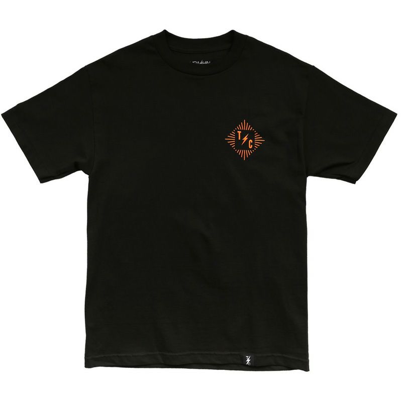 Thrashin Supply　Tシャツ　「Flying Sprocket」-01