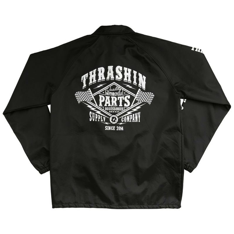 Thrashin Supply　ウインドブレーカー 「Checkered Flag」-02