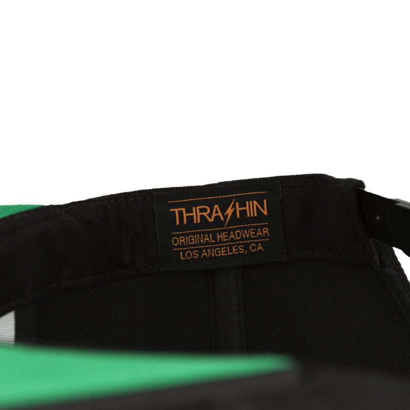Thrashin Supply キャップ 「Badge」　ブラック/ブラック-02