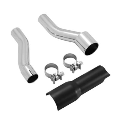 【SALE】バンス＆ハインズ （VANCE&HINES） トライク用ヘッダーアダプターキット(Vance パワーデュアル用）　ブラック