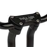 スラッシンサプライ(THRASHIN SUPPLY)　ハンドルバー トップクランプ ブラック