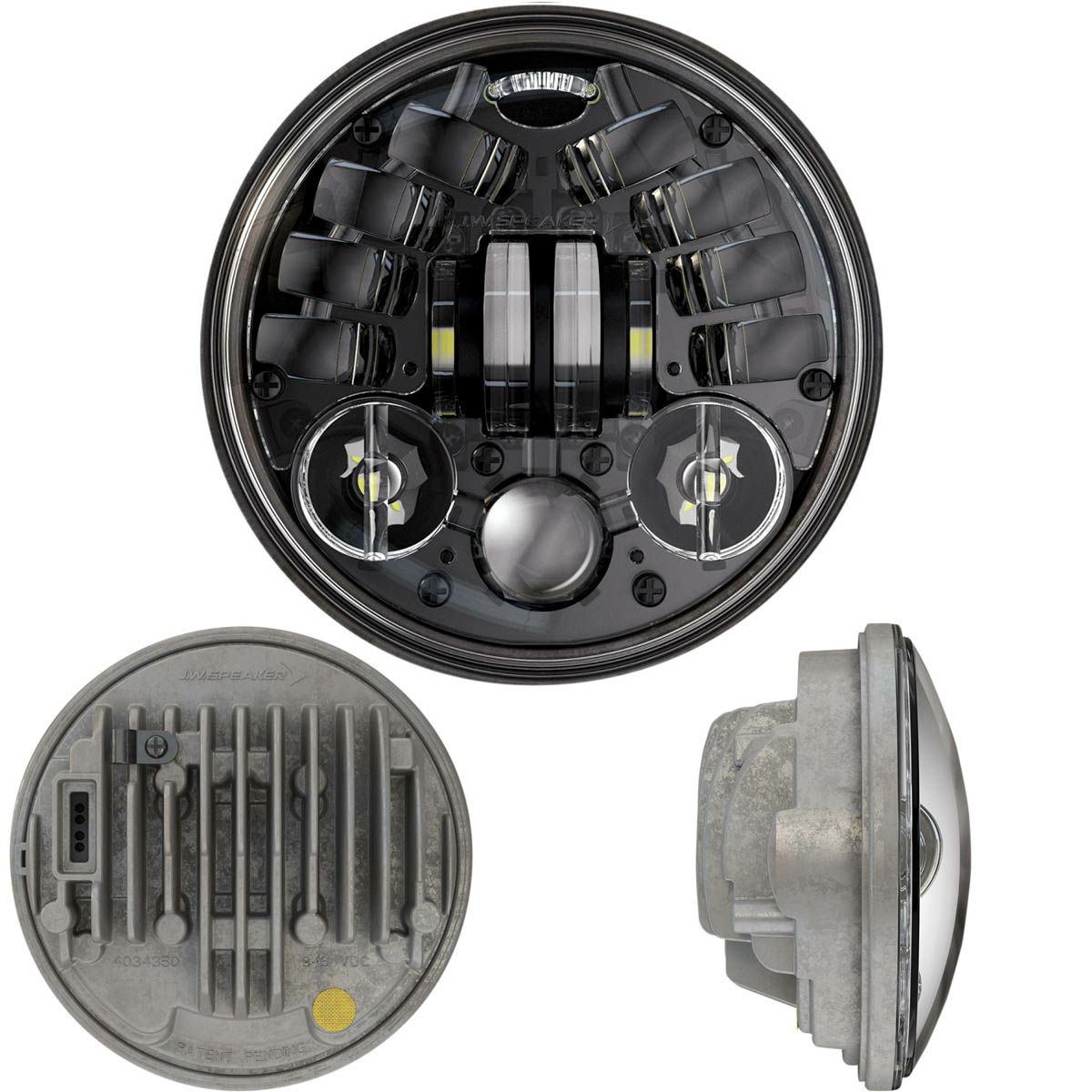 J.W.SPEAKER アダプティブ 5.75インチ LEDヘッドライト　ブラック-02