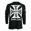 WEST COAST CHOPPERS 「MALTESE CROSS」ロングスリーブT ブラック-02