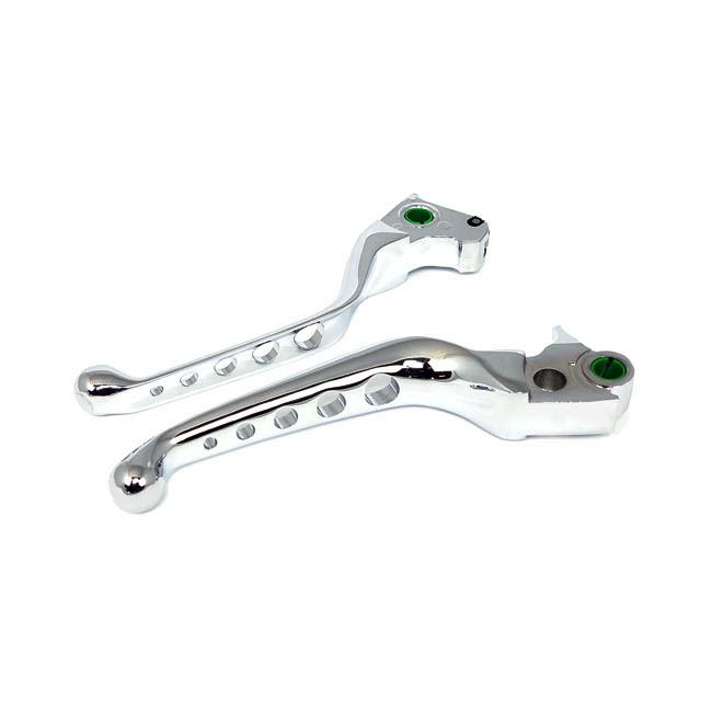 MCS 5ホールデザイン　レバーキット　クローム　2002～2005 V-ROD 油圧クラッチ車-01