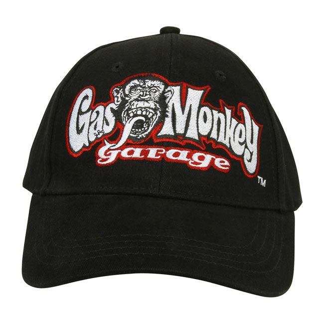 GAS MONKEY キャップ - GMG SHOP CAP ブラック-01