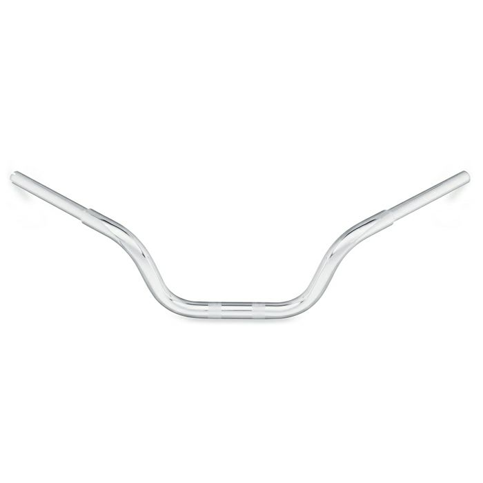 1.25インチ径 ファットリーチハンドルバー クローム-01