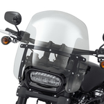 ウィンドスプリッター デタッチャブル コンパクトウインドシールド 15インチ