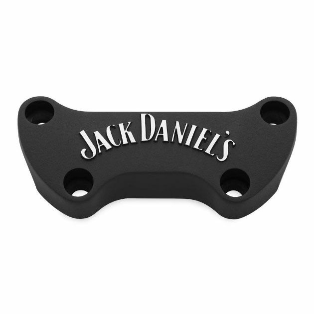 Jack Daniels スクリプトハンドルバークランプ　ブラック-01