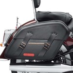 H-D デタッチャブルサドルバッグ ブラストリム　ソフテイルデラックス用