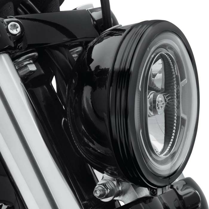 田舎男子様】ハーレー純正 5-3/4インヘッドライトトリムリンググロス