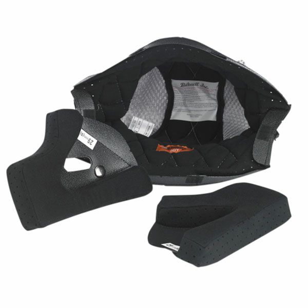 BILTWELL(ビルトウエル) GRINGO/GRINGO S ヘルメットライナー ブラック＆シルバー-01